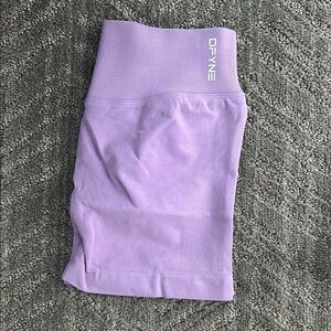 DFYNE Women's Purple Shorts